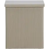 Ebuy24 Tavolino Lenox 40*40 cm - Beige