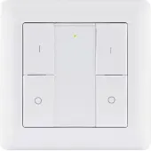 Paulmann Interruttore a parete ZigBee 2-gang on/off/dimmer