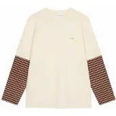 OH APRIL Maglietta beige / marrone