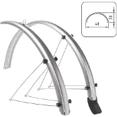 Wag Set Di Parafanghi Zeus 2 28´´ X 48 Mm
