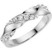Giorgio Martello Milano Anello argento / trasparente