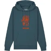 Watapparel Pullover petrolio / rosso