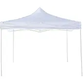 Divina Garden Telo tetto Bianco 3X3 impermeabile per ricambio gazebo richiudibile