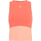 Kari Traa Women's Linnea Top Top Donna (S, rosso)