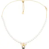 Swarovski Collana oro / bianco