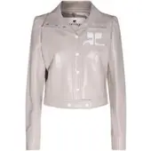 Courreges Giubbotto in vernice