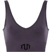 MOROTAI Reggiseno sportivo 'Naikan' lilla scuro / nero