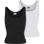 Urban Classics Maglietta Senza Maniche Organic Basic Rib 2 Unità