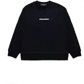 Dsquared2 Felpa a girocollo in cotone con logo
