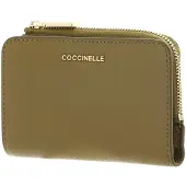 Coccinelle Portafoglio Metallic Soft in pelle a grana