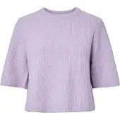Pieces Top A Maglia | Viola | M