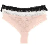 GUESS String cipria / nero / bianco