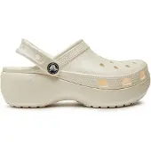 Crocs Zoccoli Classic Platform Glitter