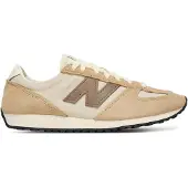 New Balance unisex. U471V1 Sneakers in pelle beige 471 (43), Basso, Camoscio, Stringhe, Casual