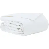vidaXL Coperta estiva 200 x 200 cm, leggera, bianca, traspirante