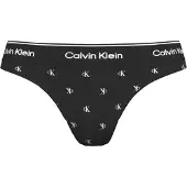 Calvin Klein Underwear String nero / bianco