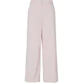 Pieces Pantaloni A Vita Alta Rosa Wide