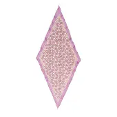 Coach Foulard lilla chiaro / cipria / bianco