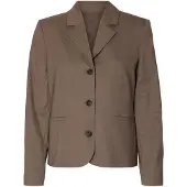 Selected Blazer Donne Marrone 38