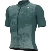 ALÉ Krakatoa Jersey Maglietta da ciclismo Uomo (M, blu)
