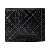 Calvin Klein Emblem Coated Wallet Black Taglia: OS | Portafogli Outlet | Uomo | Nero