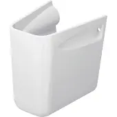 Duravit D-Code demi-colonne, 245x268, pour lavabos, blanc brillant, 0857180000, 0857180000