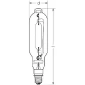 Radium Lampada ad alogenuro metallico E40 2000W HRI-T NSC trasparente