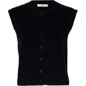 Selected Gilet in maglia 'SLFLulu' zappiro