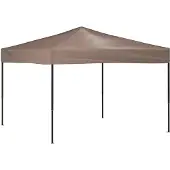 Syfax Tenda per Feste Pieghevole Tortora 3x3 m