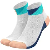 Incylence Running Polygons Short Calze da running (43-46, bianco)