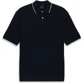 Bugatti Pullover blu notte / bianco