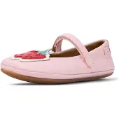 Camper Ballerina Twins in pelle con fragoline ricamate