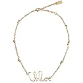 Chloé Collana Iconic in ottone