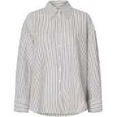 Selected Camicia In Misto Lino Donne Bianco 38
