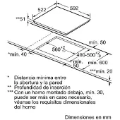 Balay Piano A Induzione 3eb865fr 60 Cm