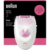 Braun Silk-épil 3 3-000 Pink Corded Epilator