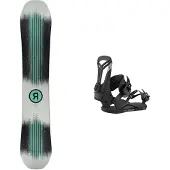 Ride - Snowboard all-mountain - Pack Manic 2026 in Legno - Verde