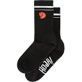 Fjällräven Hoja Socks Calze da ciclismo (S, nero)