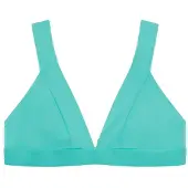 Mymarini Women's Top Parte superiore bikini Donna (L, turchese)