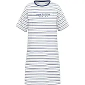 Tom Tailor Camicia da notte navy / opale / bianco
