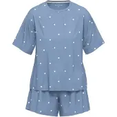 Tom Tailor Shorty blu fumo / bianco