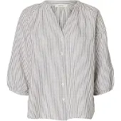 Selected Camicia Con Maniche A 3/4 Donne Bianco 38