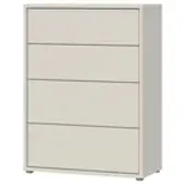 Veriaffari.it Cassettiera Medea 4 cassetti cashmere 75x35x99 – Stile e funzionalità
