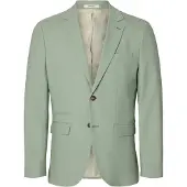 Selected Giacca da completo 'SLHNEIL' verde chiaro