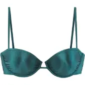 Copenhagen Studios Top per bikini petrolio