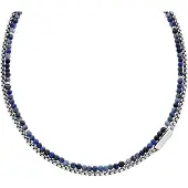 Emporio Armani Fashionable double Collana with sodalite EGS3312040