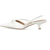 Bianco Slingback