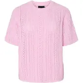 Pieces Top A Maglia | Rosa | S