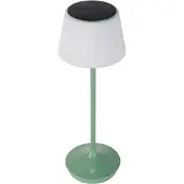 Näve LED solare da tavolo Emmi CCT caricabile, verde