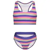 TROLLKIDS Girl's Kvalvika Bikini Bikini Bambini (128, lilla)